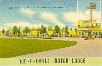 19xx ABQ - Nod-a-While motor lodge