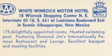 19xx White Winrock Motor motel 2