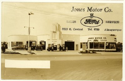 19xx ABQ - Jones Motor co (now a restaurant)