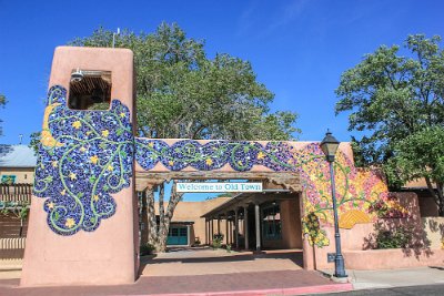 2024-05 ABQ- Old Town by Carol Gillespie Forestier