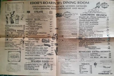 1976 Roaring 20's menu 4