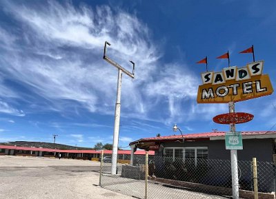 2024 Grants - Sands motel by Regina Wolfe Owen