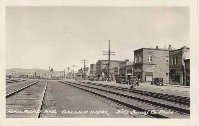 19xx Gallup - Railroad avenue