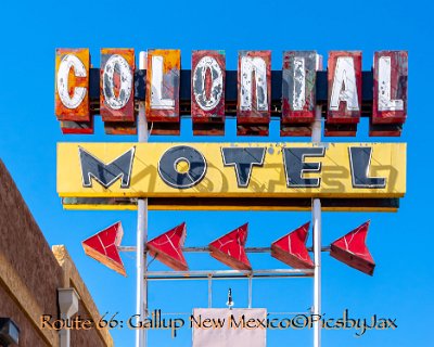 2021-11 Gallup - Colonial motel