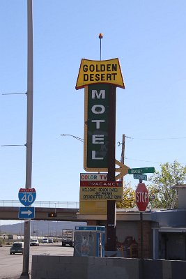 2022-05 Gallup - Golden desert motel by Corey Hapgood