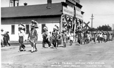 1931 Gallup intertribal parade