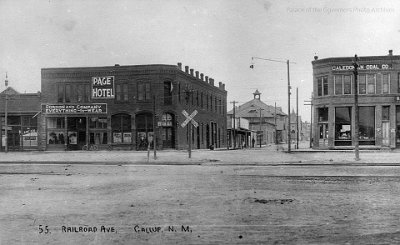 1900 Gallup - Railroad avenue