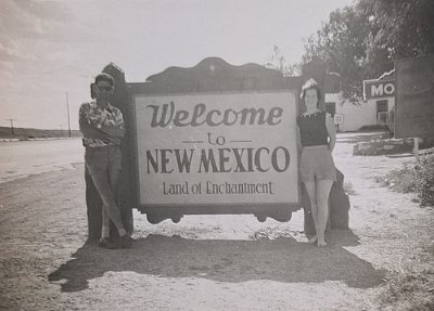 1957 Welcome to New Mexico by Graham Stevens