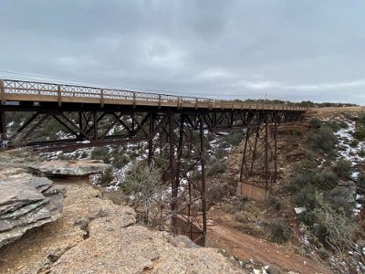 2022-01 Querino Canyon bridge by Abbot James Albers