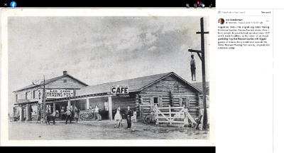 19xx Sanders - Log Cabin trading post