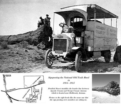 1914-15 NOTR in the Petrified Forest