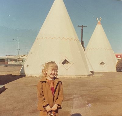 1967 Holbrook - Wigwam motel by Carolyn Willis