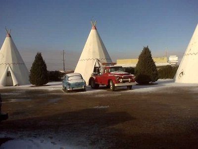 2010-01 Holbrook - Wigwam hotel by Timothy Dowd