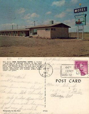 19xx Holbrook - Hiawatha motel 2