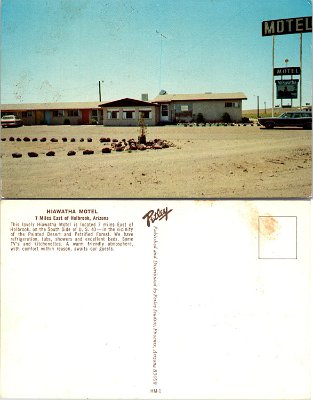 19xx Holbrook - Hiawatha motel