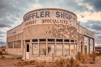 2023 Holbrook - Muffler shop by Robbie Green