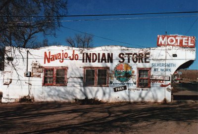 196x Holbrook - Navajo Indian store