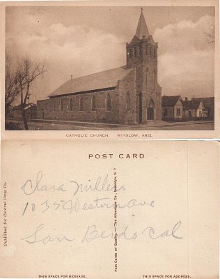 19xx Winslow - Catholic church