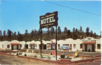 19xx Flagstaff - Ben Franklin motel 3