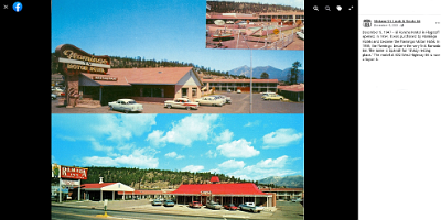 19xx Flagstaff - Flamingo motel - later Ramada Inn