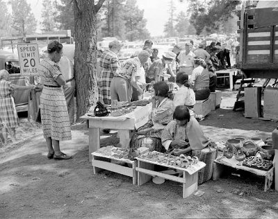 195x Flagstaff - All Indian Pow Wow Vendors and Carnival as see at the City Park 2