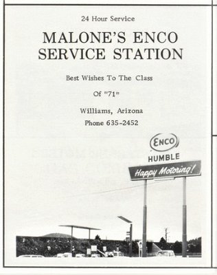 1971 Williams - Malone's Ecno service station