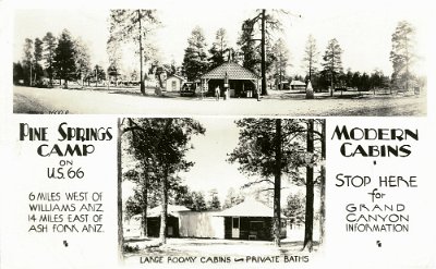 19xx WIlliams - Pine Springs camp