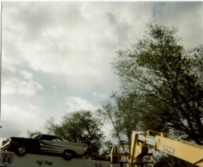 2003 Ashfork - placing a DeSoto on the roof 7