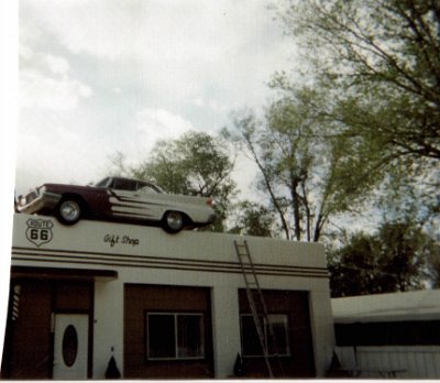 2003 Ashfork - placing a DeSoto on the roof 8