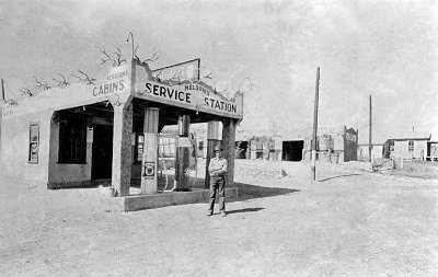 19xx Peach Springs - Nelson's service station