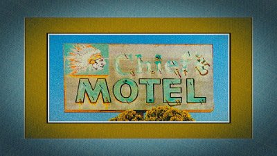 1999 Valentine - Chief's motel by James Seelen