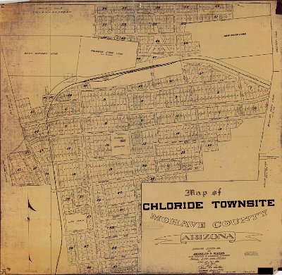 1918 Chloride Map