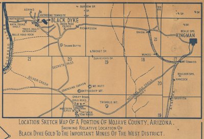 Mohave county map