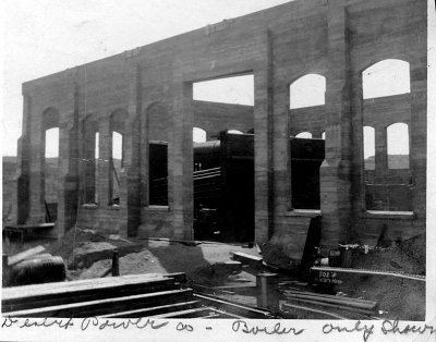 1907 Kingman Powerhouse being built 1