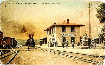 19xx Kingman - Santa Fe Station and Eating house (1)