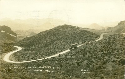 19xx Sitgreaves pass - view towards Goldroad