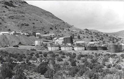 19xx Goldroad - Postcard of the Producers Mine and Mill (1)