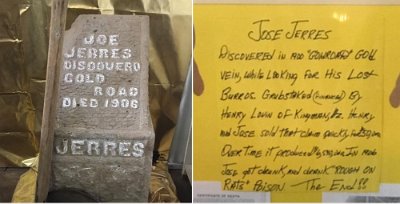 19xx Goldroad - the gravestone of Jose Jerres
