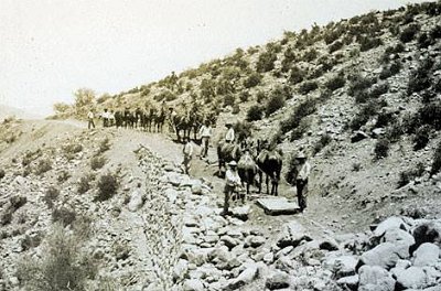 1904 Road from Kingman to Oatman