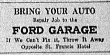 1917-06-30 Ford Garage (now the Classy Ass) 1