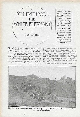 192x Article from The Wide World Magazine by CJ Harrell - Climbing the Elephants tooth (1)