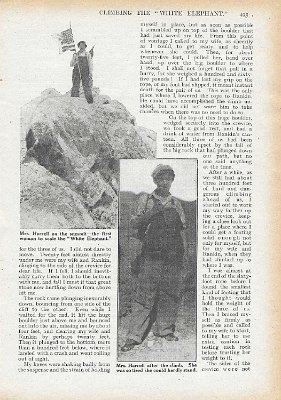 192x Article from The Wide World Magazine by CJ Harrell - Climbing the Elephants tooth (4)