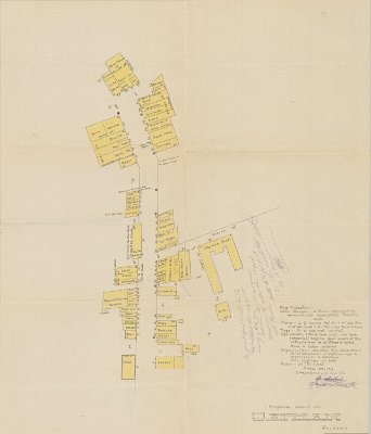 1916-04 Oatman map