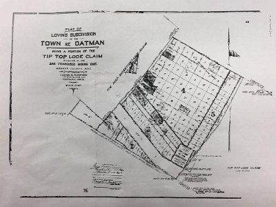 1930 Oatman town layout