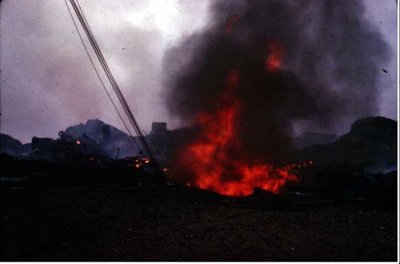 1968 Oatman - mine fire 1