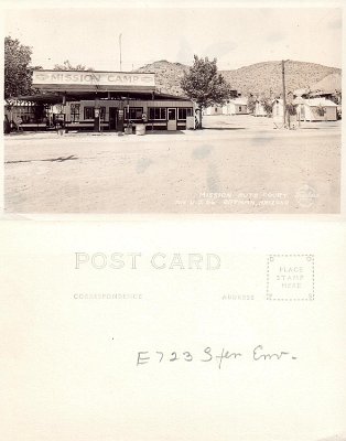 19xx Oatman - Mission camp