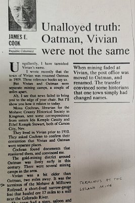 1988 Oatman vs Vivian