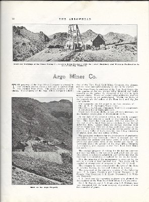 19xx The Arrowhead with article on Oatman 12