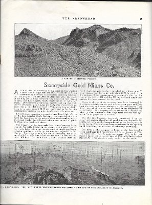 19xx The Arrowhead with article on Oatman 17