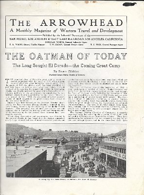 19xx The Arrowhead with article on Oatman 2